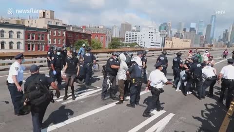 Arrests and tensions