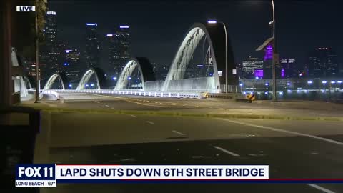 $588M Sixth Street Bridge closed indefinitely due to illegal activity concerns