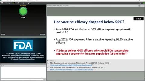 FDA Open Public Hearing Session For COVID-19 Vaccines