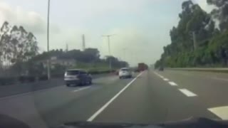 Tanker Lorry Explodes Into Fireball As Driver Uses Phone