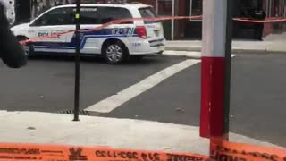 Police Operation In The Montreal Mile End