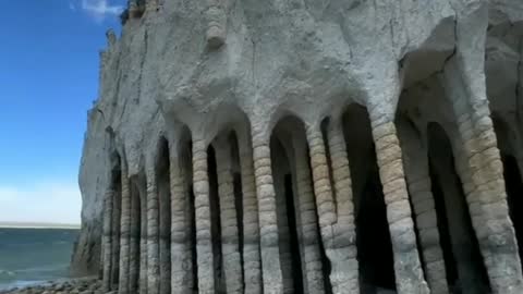 Natural columns in califonia🥰🥰🥰