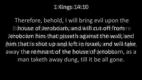 KJV Bible 1st Kings Chapter 14
