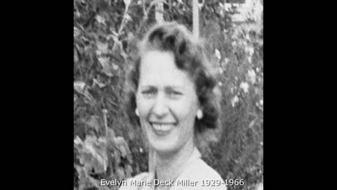 2022 0919 Morphing movie Evelyn Marie Deck Miller 1929-1966