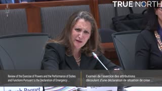 Freeland gets grilled for relying on false CBC story for invoking the Emergencies Act