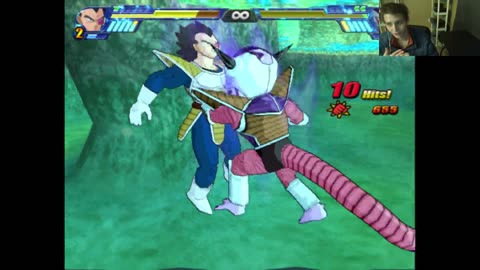 Vegeta VS Frieza On The Very Strong Difficulty In A Dragon Ball Z Budokai Tenkaichi 3 Battle