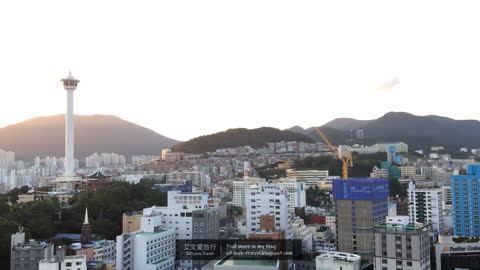 艾文愛旅行 | 【韓國】釜山景點 ‧ 龍頭山展望台