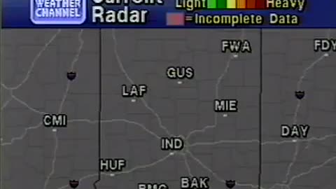 February 29, 1992 - Kokomo, IN Weather as Seen on Cable