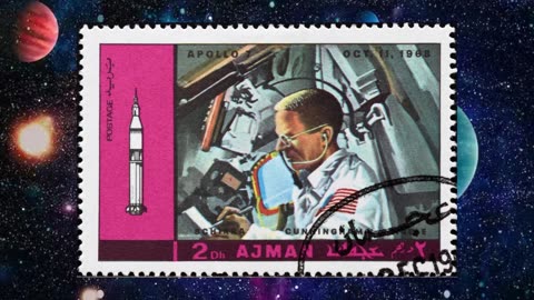 Astronomy and Space Stamps - Ajman - Part 3
