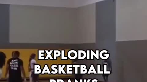 Exploding Basketball Pranks