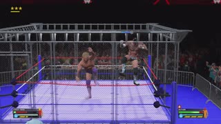 MATCH 147 CM PUNK VS HARLEY RACE WITH COMMENTARY
