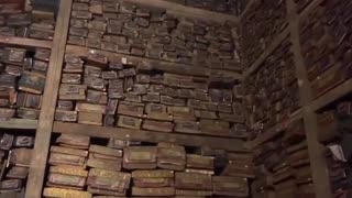 Sakya Monastery in Tibet - Library Discovered Behind a Sealed Wall - 84k Scrolls - HaloRock