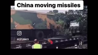 China 🇨🇳 moving missiles 🚀🚀