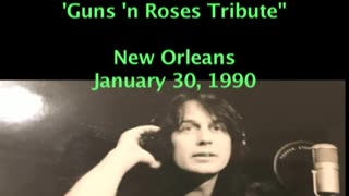 January 30, 1990 - Todd Rundgren's "Guns 'n Roses Tribute"