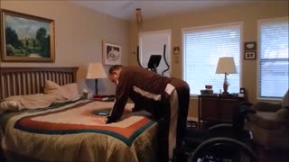 Wheelchair squats