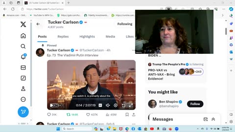 Tucker's Mind Blowing Interview w/ Putin - Amazing