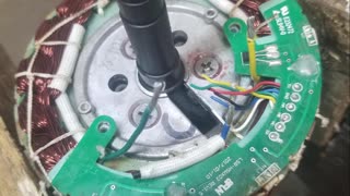 E-Bike Motor Repair - Damaged Cable Bafan