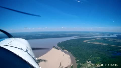 Crossing the Mississippi River