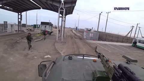 Border with Crimea is completely under the control of Russian Federation