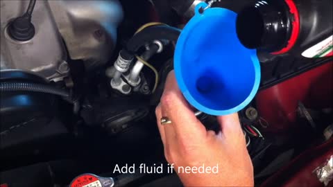 How to Check and add Steering oil to Suzuki X90