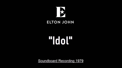 Elton John - Idol (Live in Moscow, Russia 1979) Soundboard
