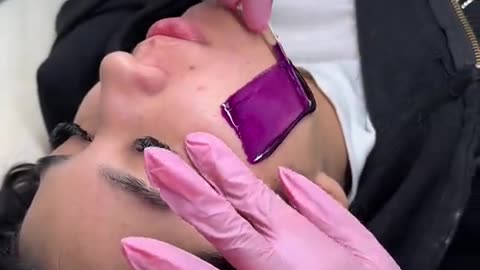 Face Waxing with Purple Seduction Hard Wax | Jacqueline's Beauty Tips