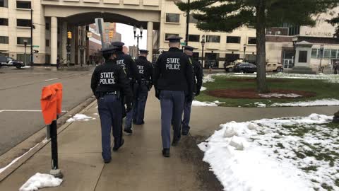 Michigan State Police Lansing Michigan 1/17/2021