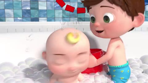 Bath song | CoComelon Nursery Rhymes & Kids songs | ENTHUB | #kids_song #cocomelon #cartons
