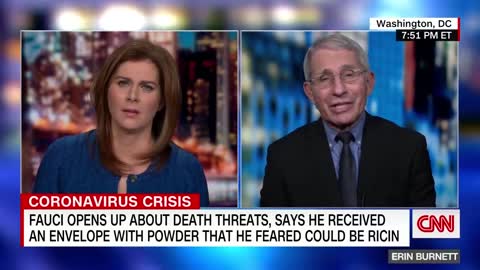 Dr. Fauci discusses threats against wife and children