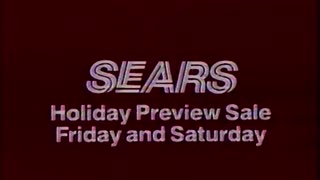 November 20, 1987 - Sears Holiday Preview Sale