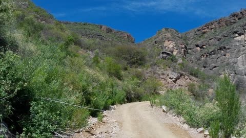 Riding in the middle of nowhere between Batopilas and Urique