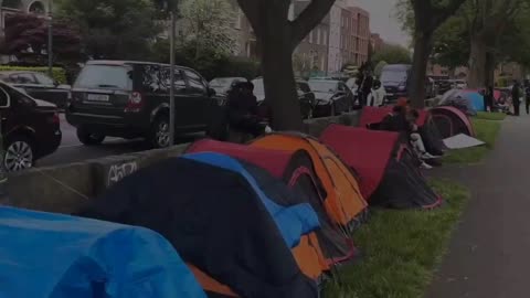 "Asylum seekers" on the canal in Dublin shouting at people and saying "leave,