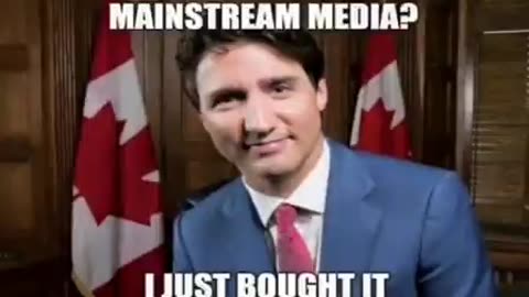 Justin Trudeau BRAGS about bribing$ Canadian Legacy Media with Canadian tax dollars!