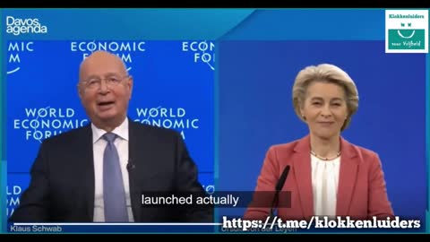 Klaus Schwab and Ursula Von Der Leyen speaks on Euro CHIPS act and brain digitalization.