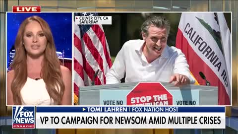 Tomi Lahren: I don't know who's more delusional, Kamala Harris or Gavin Newsom