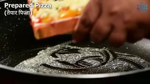 How to make bread pizza in home