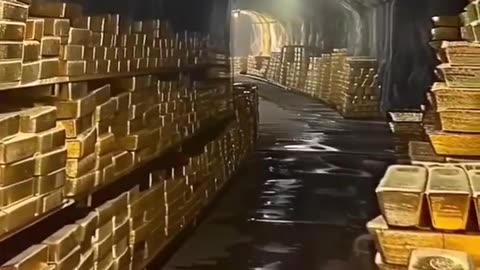 150 km gold in tunnel under Vatican $34 quadrillion gold confiscated by Trump