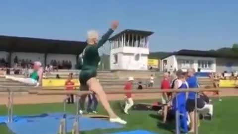 91 year old gymnast