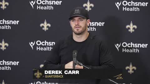 Derek Carr talks loss to LA | Saints-Rams Postgame | 2023 NFL Week 16