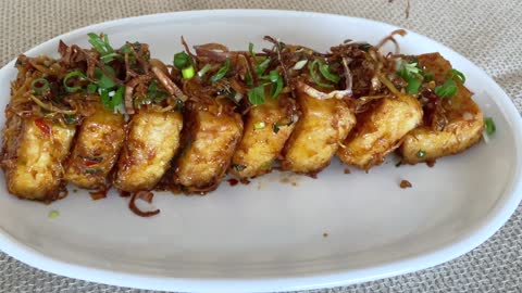 Teriyaki Tofu/vegan recipe/照燒醬豆腐