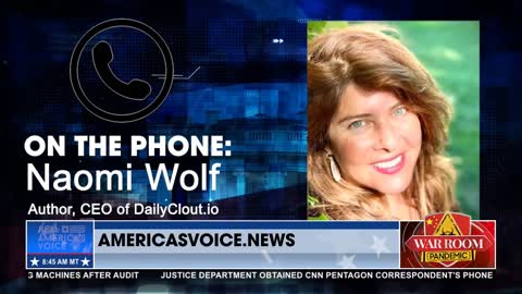 'I Know What's Coming': Naomi Wolf Warns Vaccine Passports Will Usher in Biofascist State