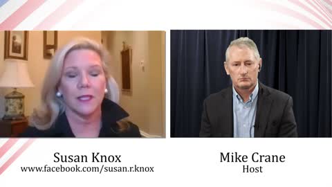 Mike Crane with Susan Knox - eyewitness to irregularities in Georgia's 2020 Election process