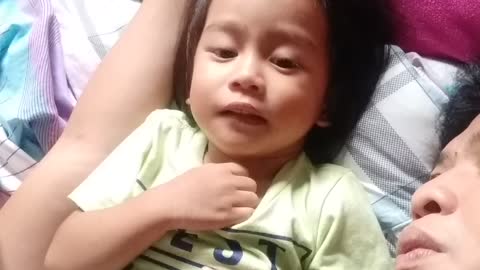 Bonding time to my nephew (kulitan)