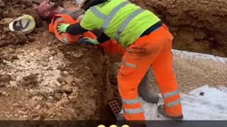 Never Bend Over at a Work Site