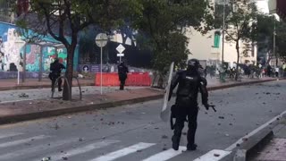 protestas de este sábado en Bucaramanga