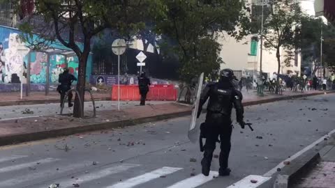 protestas de este sábado en Bucaramanga