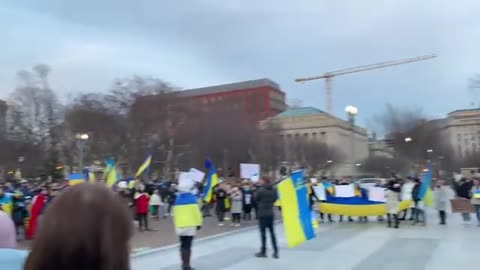 Ukraine War Protest in Washington DC