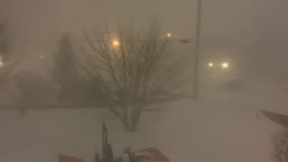 Huge Snowstorm Buries Neighbourhood