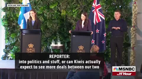 New Zealand And Finland's Prime Minister Call Out Reporter's Question