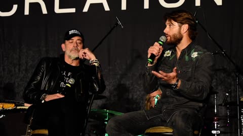 Jensen Ackles and Jeffrey Dean Morgan Q&A panel New Jersey 2023